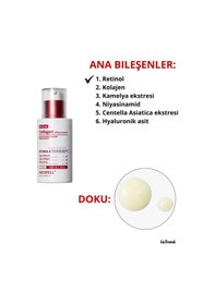 Resim Medipeel Retinol Collagen Lifting Ampoule 50 Ml Retinol Ve Kolajen Içeren Lifting Ampulü 
