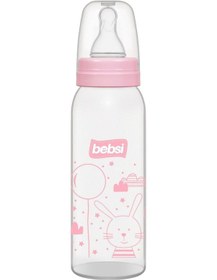 Resim Bebsi PP Biberon 250 ml - Pembe 