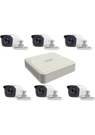 Resim Hilook 6'lı Dış Ortam Kamera Seti 