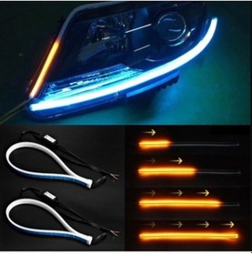 Resim Volkswagen Bora Far Içi Üstü Kayar Sinyalli Gündüz Ledi Far Kaşı 