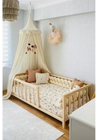 Resim Loolpi Home Ayaklı Montessori Bebek ve Çocuk Karyolası 