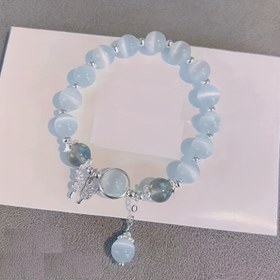 Resim Ay Taşı Boncuklu Elbise, Yılan ve Yıldız Takı ile Şık Kadın Takıları, Sevgililer Günü veya Günlük Giyim için Mükemmel, Elbise Takıları 