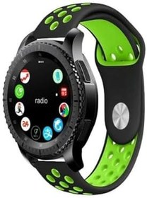 Resim Huawei Honor Watch Se Uyumlu Sport Kordon Silikon Delikli Renkli Kayış 