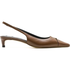 Resim Sofia Baldi Vıle Kahve Hakiki Deri Kadın Stiletto & Abiye 