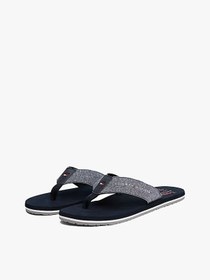 Resim Tommy Hilfiger erkek chambray plaj terliği 