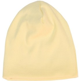Resim Luess Çocuk Unisex Fitilli Kışlık Bere Açık Sarı 