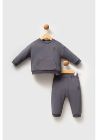 Resim U.s. Polo Assn Erkek Bebek Antrasit Takım Antrasit 