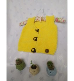 Resim MAMSHOP BEBEK YELEĞİ SARI RENK 