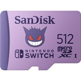 Resim Sandisk Nintendo Switch Pokémon 512gb 100mb/s Microsdxc Lisanslı 