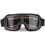 Resim Motosiklet Vintage Gözlükler Moto Motosiklet Gözlükleri Retro Kask Bisiklet Rüzgar Geçirmez Toz Geçirmez Uv Koruyucu Donanımlar Aksesuarlarmodel 5 