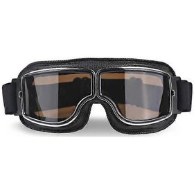 Resim Motosiklet Vintage Gözlükler Moto Motosiklet Gözlükleri Retro Kask Bisiklet Rüzgar Geçirmez Toz Geçirmez Uv Koruyucu Donanımlar Aksesuarlarmodel 5 
