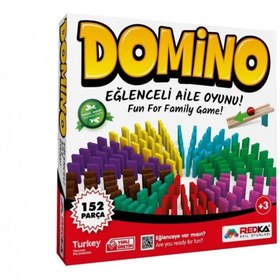 Resim İsmiyle Al znv Mey İthalat® 4456 Renkli Ahşap Domino znv2026 