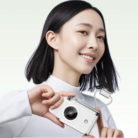 Resim Recci RPB-P66 Pd 20W Hızlı Şarj Özellikli Type-C & Lightning Kablolu Powerbank 22.5W 10.000MAH Beyaz 