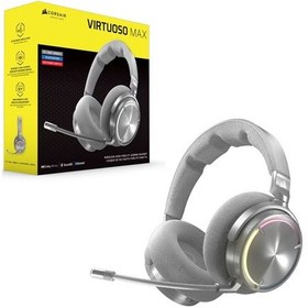Resim Corsaır Vırtuoso Max Wıreless Dolby Atmos Silver Gaming Kulaklık 