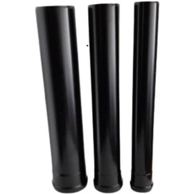 Resim 80 Mm Pelet Soba Bacası Borusu 50 Cm 