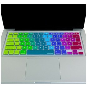 Resim Apple Uyumlu MacBook Klavye Air Pro Koruyucu Dazzle Us To Tr Eski Usb'li Model 2008/2017 İle Pembe Yeşil 