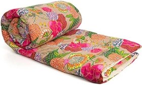 Resim Mikrofiber Elyaf Tek Kişilik Cotton Yorgan 210x150cm Kalın Kışlık 