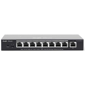 Resim Ruıjıe 8port 120w Full Poe Reyee Rg-es209gc-p Gıgabıt Yönetilebilir Switch Masaüstü 
