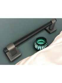 Resim Koldoor Dem Mat Skoç Füme Siyah AP263 Çekme Kapı Kolu Sürgülü Çekme Kol 25 cm 1 Adet 