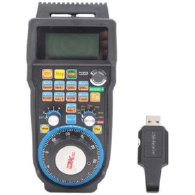 Resim Kablosuz Usb Cnc Mach3 Mpg El Çarkı 4 Eksen Kontrol Kumandası Whb04B 