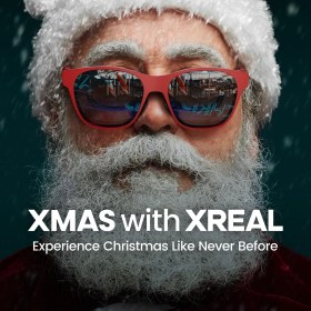 Resim Xreal Air Ar Gözlükleri, Büyük 201" Mikro-Oled Sanal Sinemaya Sahip Akıllı Gözlükler, Artırılmış Gerçeklik Gözlükleri, Pc/android/ios'ta Izleme, Akış ve Oyun Için 