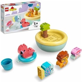 Resim LEGO® Duplo 10966 İlk Banyo Zamanı Eğlencesi Yüzen Hayvan Adası 20 Parça 