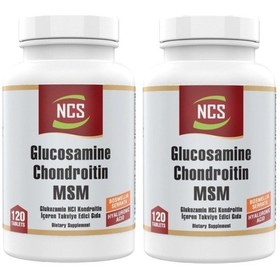 Resim Glucosamine Chondroitin Msm Hyaluronic Acid 120 Tablet 2 Kutu 