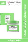 Resim Maruderm kil maskesi | kahve özü + yeşil çay özü tazeleyici kil maskesi 100 ml | tüm cilt tipleri | vegan 
