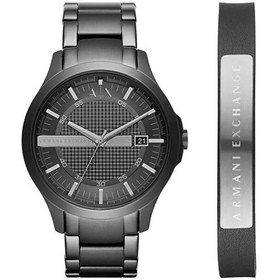 Resim Armani Exchange Ax7101 Erkek Set Kol Saati Ve Bileklik 