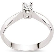 Resim Tektaş Pırlanta Yüzük 0,18 Ct G-Vs 3.15 Gram 18 Ayar Altın 