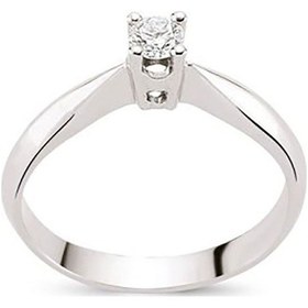 Resim Tektaş Pırlanta Yüzük 0,18 Ct G-Vs 3.15 Gram 18 Ayar Altın 