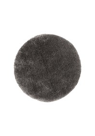 Resim Koza Home Douro Shaggy Banyo Paspası Füme Kaydırmaz Taban Daire 120 X 120 C Füme 