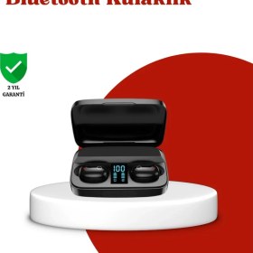 Resim Northcity Dokunmatik Kontrollü Kablosuz Bluetooth Kulaklık + 1800MAH Şarj Kutusu - 16 Saat Pil Ömrü 