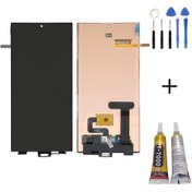Resim Te Samsung Uyumlu S23 Ultra S918 Uyumlu Lcd Ekran Servis + Montaj Seti 