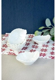 Resim 6'lı Porselen Büyük Çerezlik Royaleks-p-or-101559 Çok Renkli 