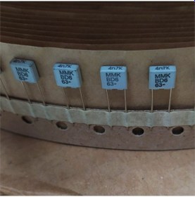 Resim Mmk5472k63j01l16.5tr18 4.7nf 63v 5mm 0.1 Kemet Polyester Kondansatör 65 Adet 