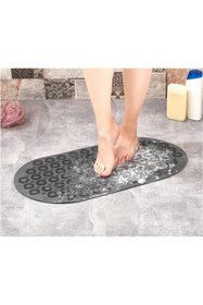 Resim Genel Markalar Massage Bath Mat Masajlı Vantuzlu Banyo & Duş Kaydırmazı Paspası Antrasit 