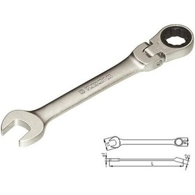 Resim İzeltaş Mafsallı Cırcır Kombine Anahtar 19 Mm N11.16078 
