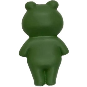 Resim Hubble - Doğal Bebek Diş Kaşıyıcı Ve Oyuncağı Kurbağa 