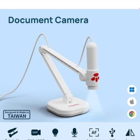 Resim El Tipi Belge Tarayıcı, Usb Belge Kamerası/görselleştirici, Led Işık, Otomatik Odaklama 