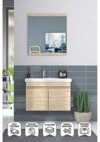 Resim Pierre Cardin Summer 70 Cm Poplar Banyo Dolabı 