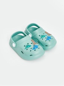 Resim LC Waikiki GÜLİS STORE'DEN Yeşil Baskılı Erkek Çocuk Plaj Sandaleti 