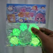 Resim 5+1 Karanlıkta Parlayan Sıkıştırılabilir Kedi Pençesi Sıkıştırma Oyuncakları - Şeffaf Mini Pençeler, Çok Renkli (Yeşil, Pembe, Mor, Mavi) Karanlıkta Parlayan Özelliği ile, Mükemmel Bir Hediye Noel, Cadılar Bayramı, Paskalya, Doğum Günleri ve Partiler için, Etkileşimli Sıkıştırılabilir Oyuncaklar, Parti Hediyeleri, Eğlenceli Tasarım, Yumuşak Dokulu 