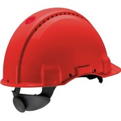 Resim 3m G3000 Nvı Havalandırmalı Baret Kırmızı 
