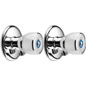 Resim 2 Adet Eca Pınar Rozetli Ara-Taharet Musluğu 104 Blister Ambalajl Krom 