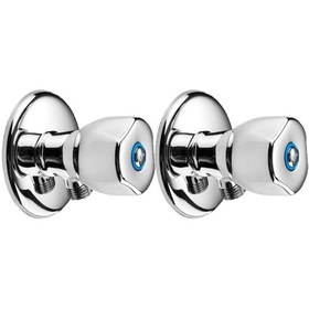 Resim 2 Adet Eca Pınar Rozetli Ara-Taharet Musluğu 104 Blister Ambalajl Krom 