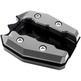 Resim Nmax 125/155 Yan Sehpa Ayaklık Genişletici Kaz Ayak Titanyum Gri Renk Titanyum Rengi 