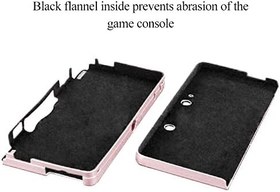 Resim OSTENT Anti-şok Sert Alüminyum Metal Kutu Kapak Kılıf Kabuk Nintendo 3DS Konsol Renk Pembe 
