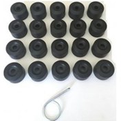 Resim Vw Volksvagen Golf Bijon Saplama Kapağı 17 Mm 20 Adet Şifresiz 