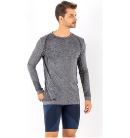 Resim Miofit Erkek Active Wear Uzun Kollu Spor Tişört 